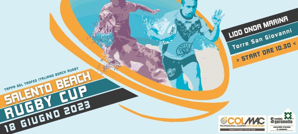 18 giugno 2023: Ritorna il Salento Beach Rugby Cup!